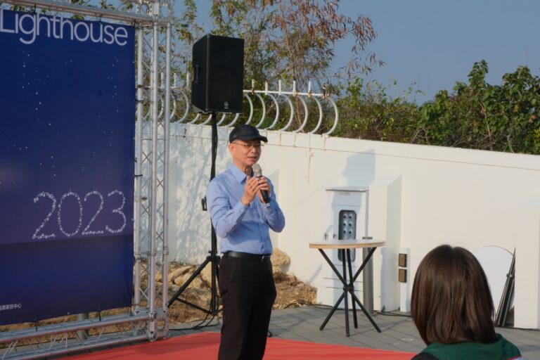 旗津國中黃火炎校長講述治學理念